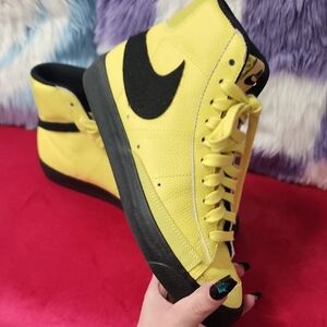 Nike Blazer Mid Yellow And Black